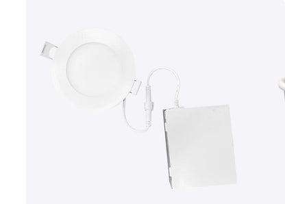 4" MINI PANEL ROUND 5CCT SMOOTH CANLESS WAFER SPOTLIGHT LR23756 ￼