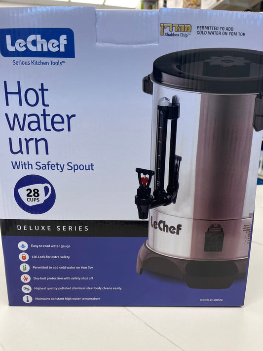 28 cups Le Chef Water Urn
