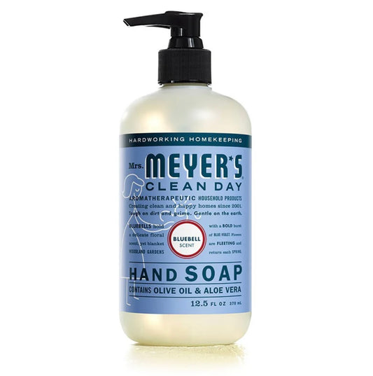 Mrs. Meyers hand soap bluebell scent ￼