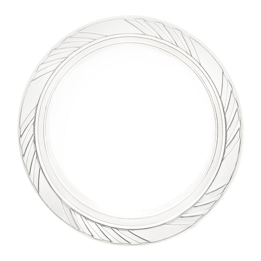 Dinner Collection Clear 9â€³ Lunch Plates (40 Count)
