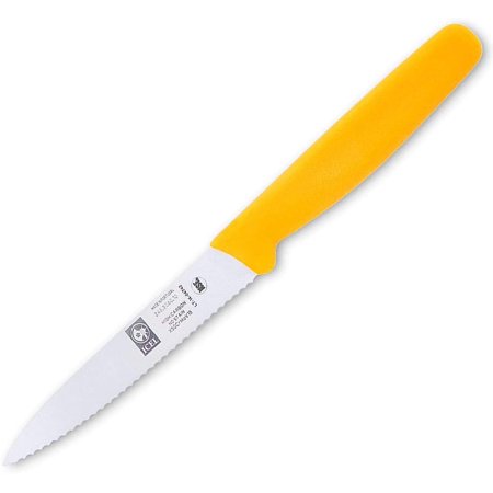 Yellow knife, serrated ￼
