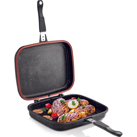 Double Aluminmum Fry Pan