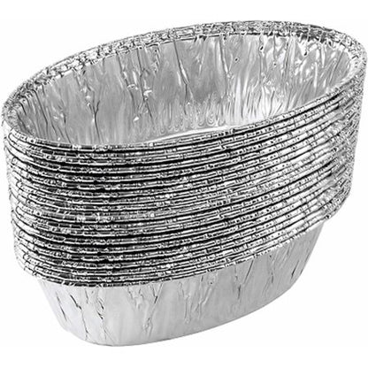 Oval S – Challah Aluminum Pans (5 Count)