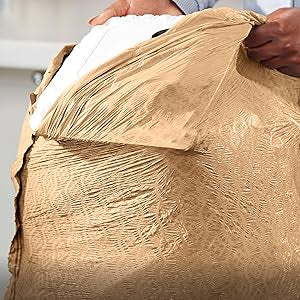 Glad Tall Kitchen Trash Bags 13 Gallon, MaxStrength Recovered Plastic Garbage Bags, Odorshield with Drawstring, 45 Count