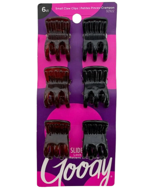 Goody Small Claw Clips 6pc