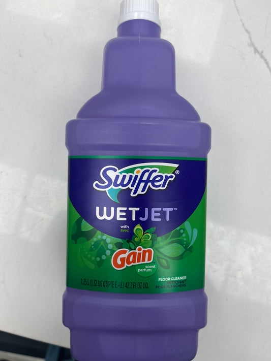 Swiffer wet jet plus gain liquid
