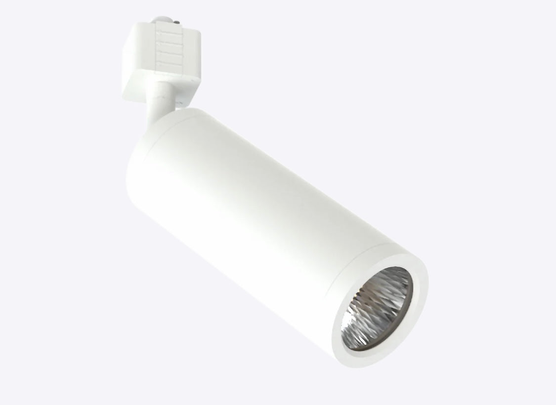 Luxrite LR43747 2.5" CYLINDER SYSTEM - H-TRACK ADAPTER WHITE FINISH