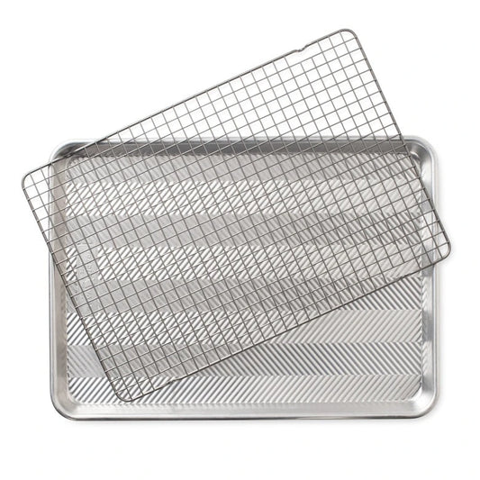 Prism Half Sheet with Oven-Safe Nonstick Grid