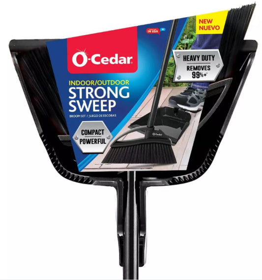 O-cedar indoor/outdoor strong sweep broom