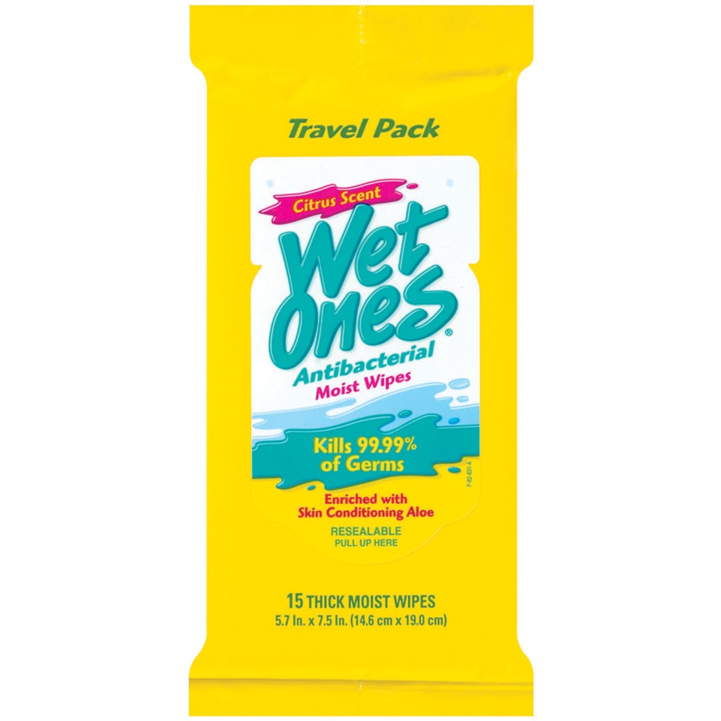 Wet Ones 15 ct. pouch