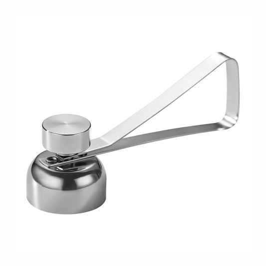 STAINLESS STEEL EGG CRACKER, EGG SHELL OPENER FOR HARD BOILED OR RAW EGGS