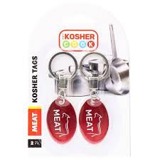 Kosher tags meat