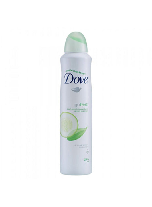 Dove go fresh cucumber anti-perspirant spray