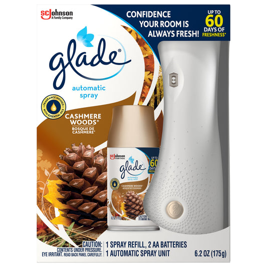 Glade automatic spray, wood scent