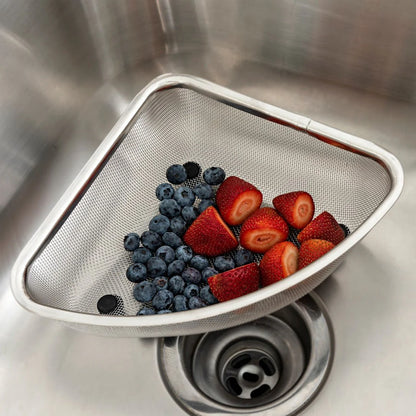 Stainless steel Mesh Corner Sink Strainer