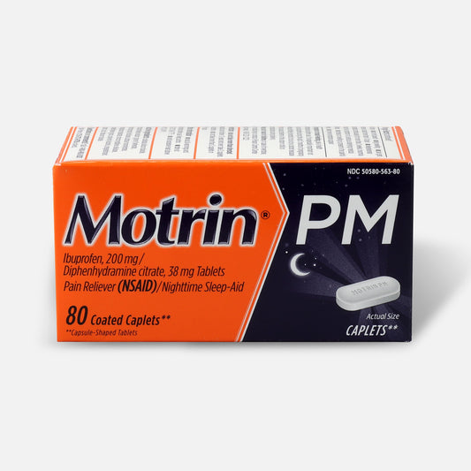 MOTRIN capsules 80 count
