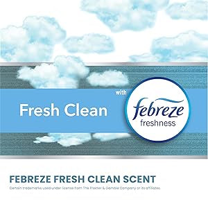 Glad ForceFlex MaxStrength Kitchen Trash Bags, 20 Gal, Fresh Clean Febreze, 80 Ct