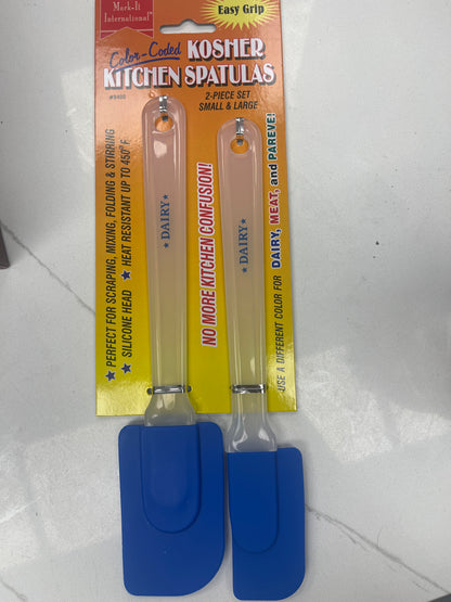 Kosher Spatulas blue