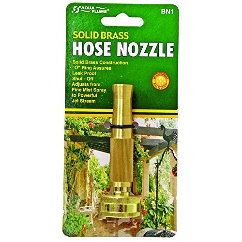Solid Brass Hose Nozzel