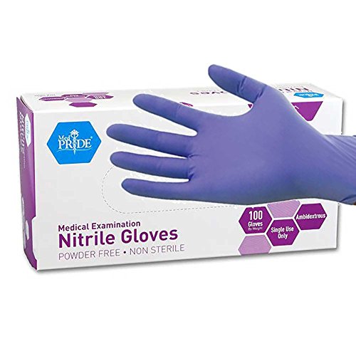 Nitrile Gloves Medium 100.s