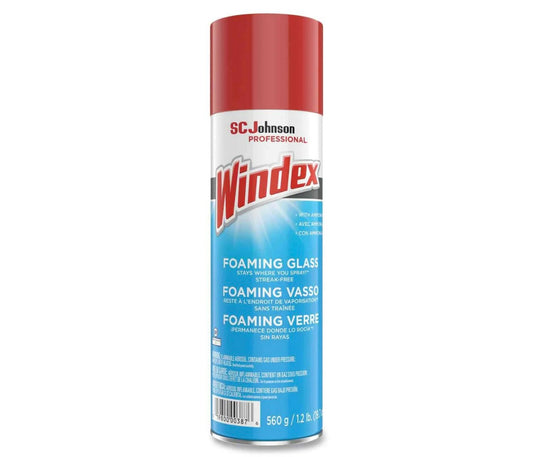 Windex forming glass aerosol