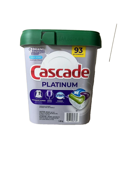 Cascade Platinum 93 action packs ￼