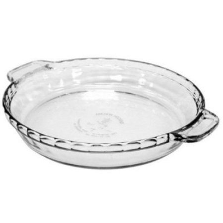 Glass 9.5 deep pie dish