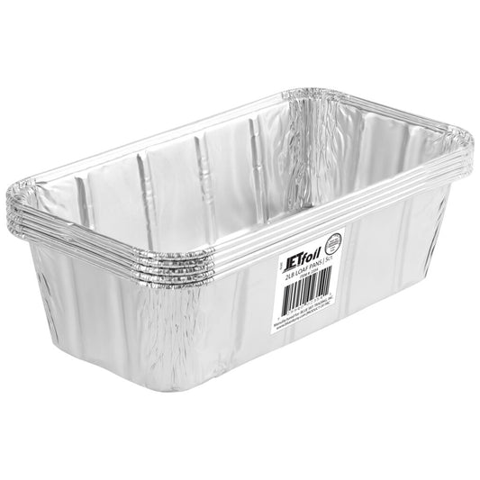 Loaf 2 Lb. Aluminum Pans (5 Count)