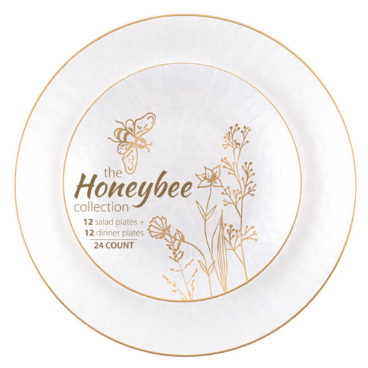Honeybee Plates (7+10) Combo