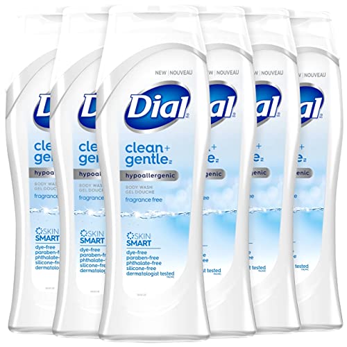 Dial clear, gentle body wash