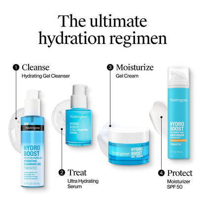 Neutrogena Hydro Boost Water Gel Cream Face Moisturizer with Hyaluronic Acid for Normal to Dry Skin: 1.7 fl oz