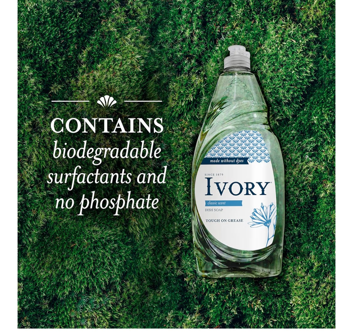 Ivory Ultra Classic Scent Dishwashing Liquid 24 OZ