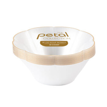 Petal Collection Soup Bowls 16 oz