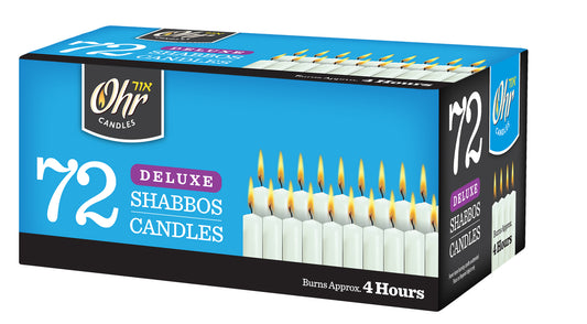 Shabbat Candles 4H 72pc