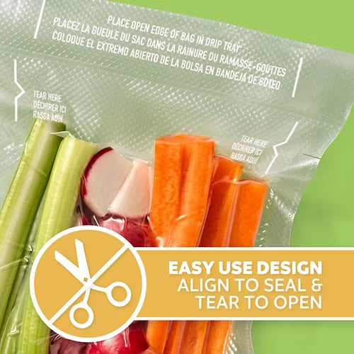 FoodSaver® Pint Pre-Cut Vacuum Seal Bags, 27 Pack