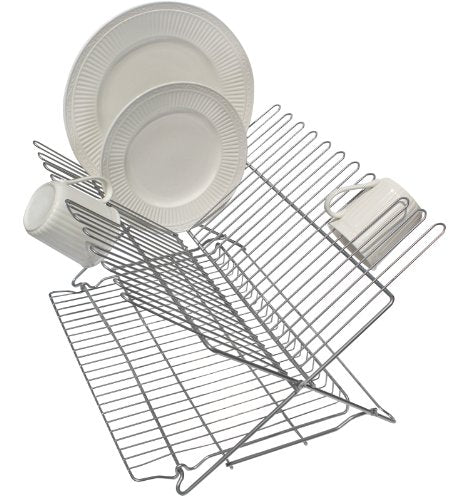 Extr/L Folding Dish Rack Metal