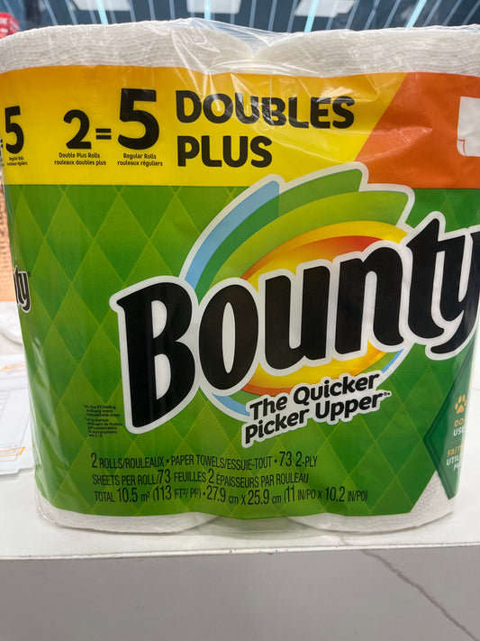Bounty double roll full sheet 2=5