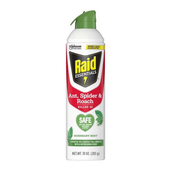 Raid spray Ant spider & Roach 10oz ￼