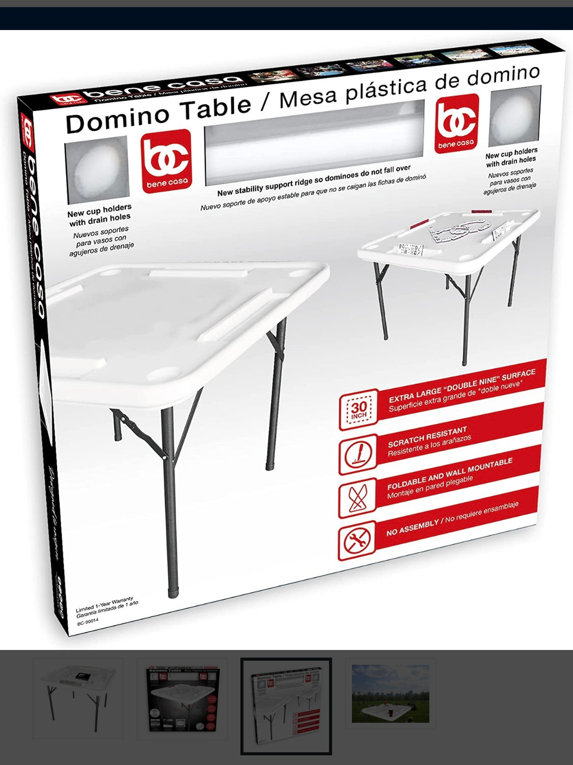Domino table