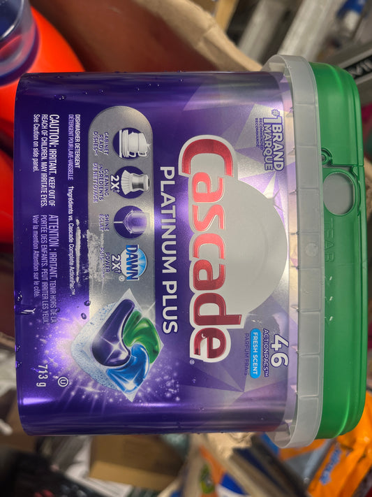 Cascade platinum pods 46 count