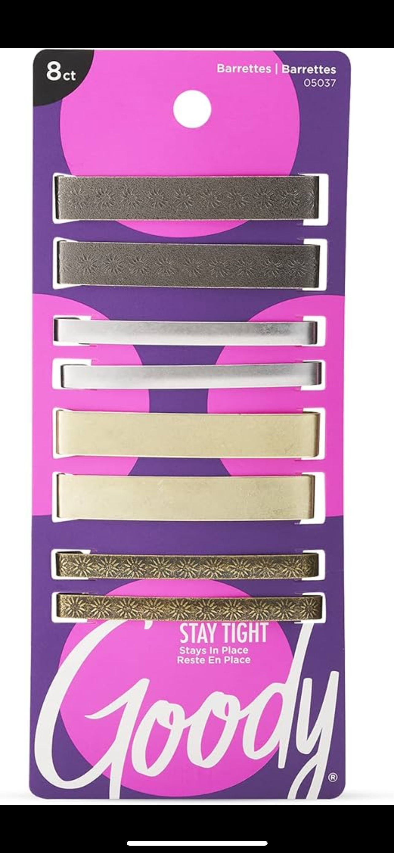 Goody.Barrettes.8pcs