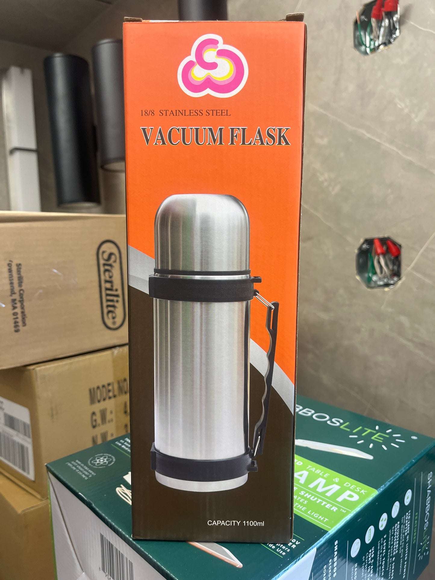 Stainless steel thermos