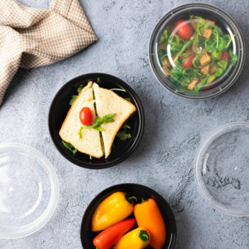 Bento 16oz Round Lunch Boxes 10 count