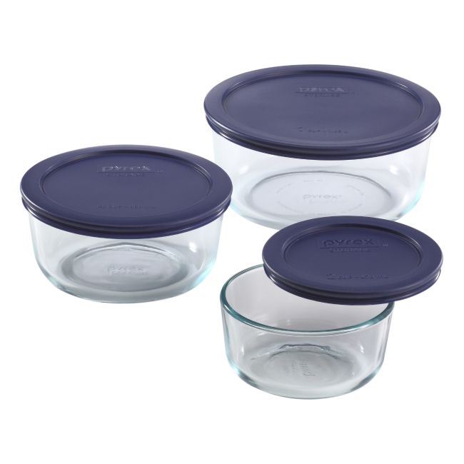 Pyrexx storage blue cover set of 3