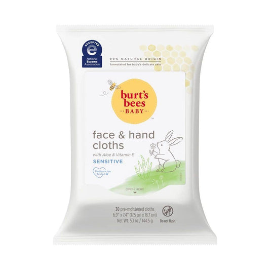 Sensitive Baby Face & Hand Cloths With Aloe + Vitamin E