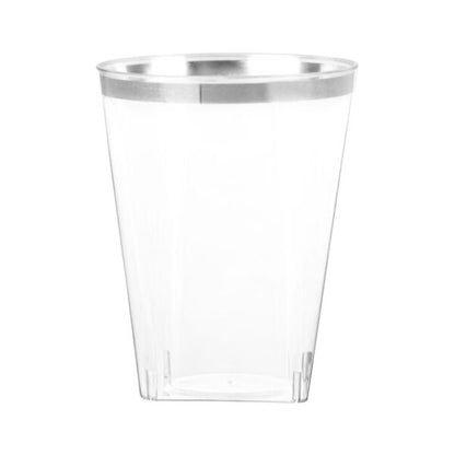 10oz Silver Rim Tumblers (20 Count)