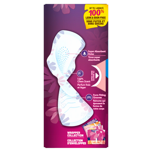 Always Radiant with FlexFoam Pads Size 3 Extra Heavy with Wings Unscented - 22ct