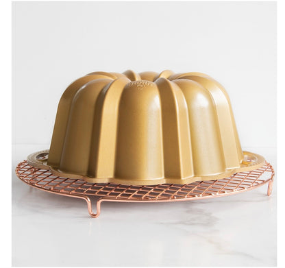 Round Copper Cooling & Serving Grid 13”