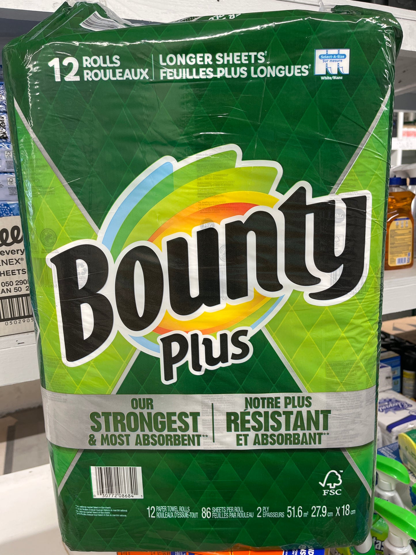 Bounty 12 Roll selector size