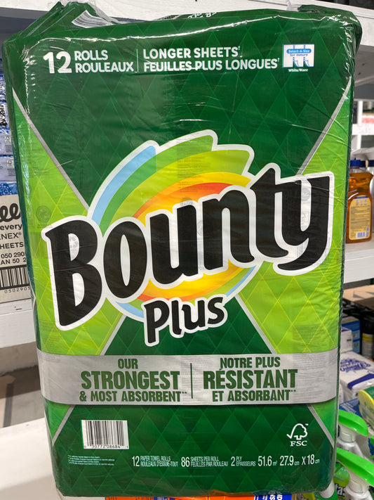 Bounty 12 Roll selector size